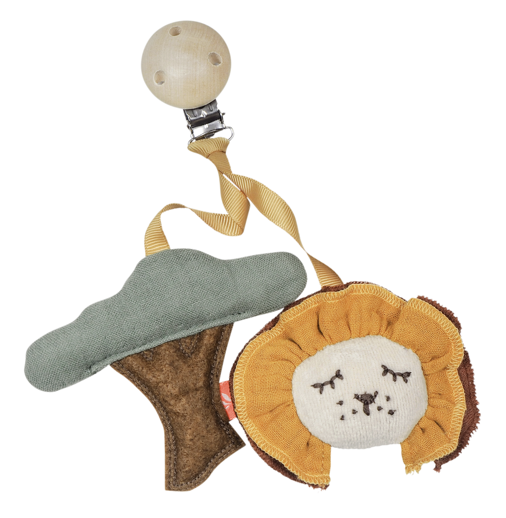 Kikadu Wooden Clip Tree with | Lion