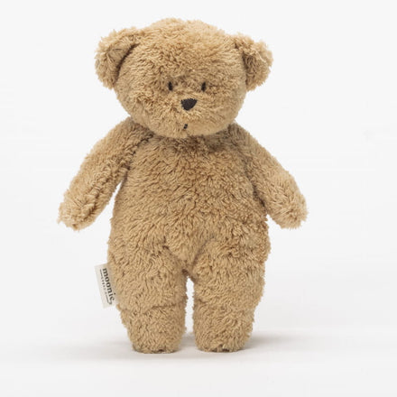 Moonie Sensory Little Teddy Bear | Cappuccino