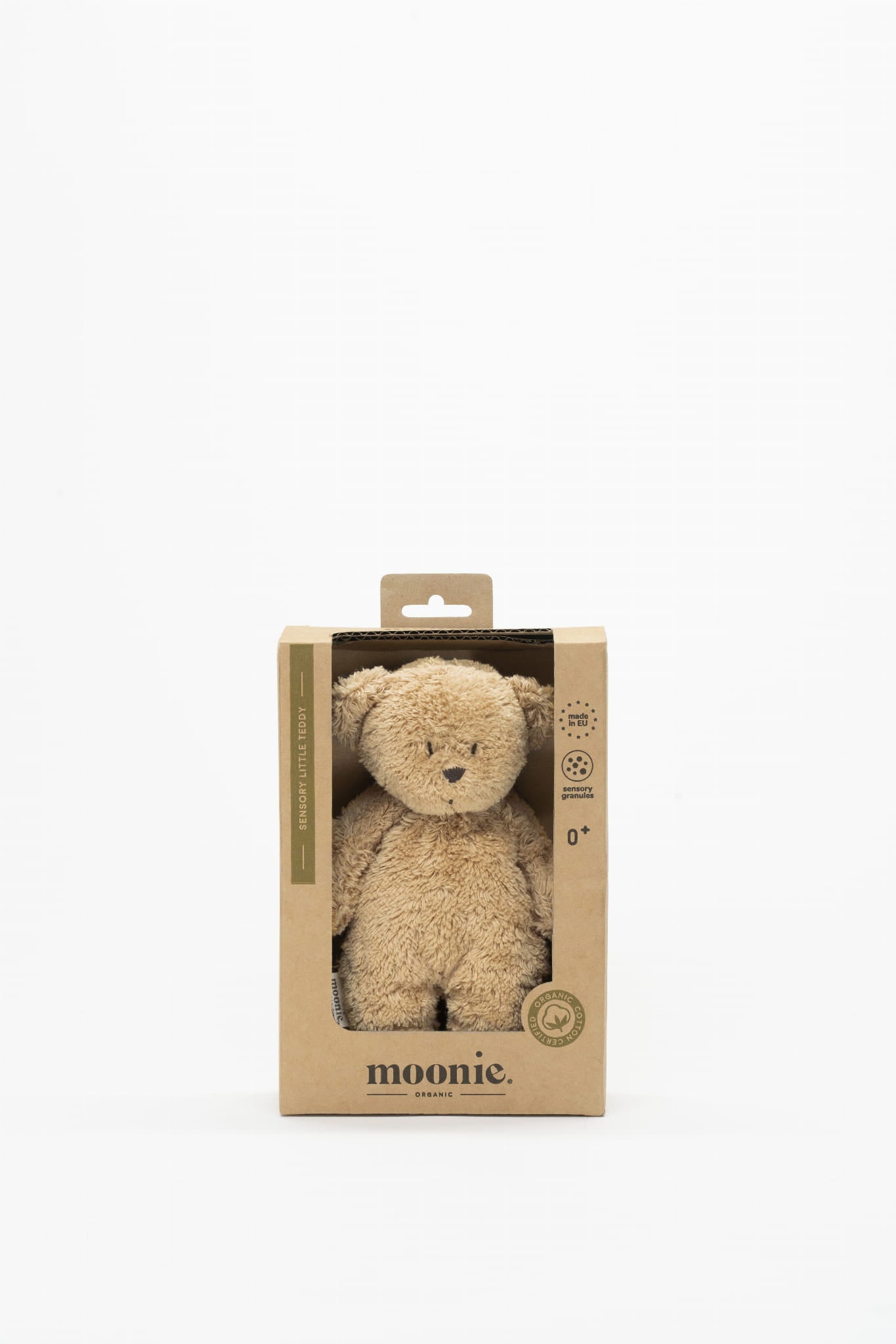 Moonie Sensory Little Teddy Bear | Cappuccino