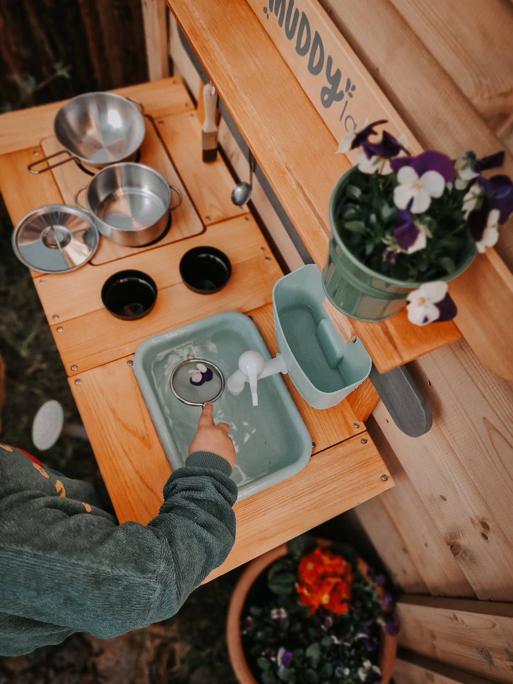 Janod Houten Buitenspeelkeuken | Muddy Lab