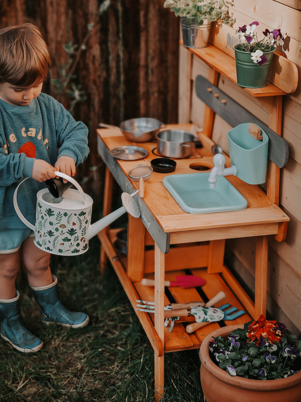 Janod Houten Buitenspeelkeuken | Muddy Lab