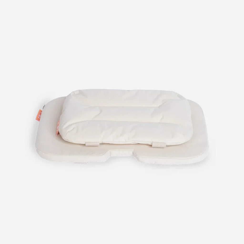 Kaos Klapp Meegroei Eetstoel Stoelkussen | Beige