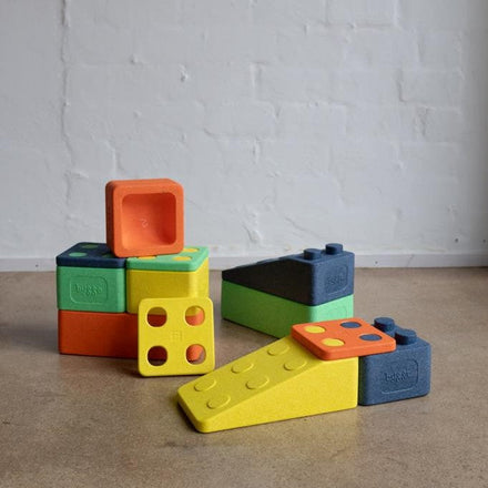 * Bygge Starterset Farvespil | 12 Stuks Tjark