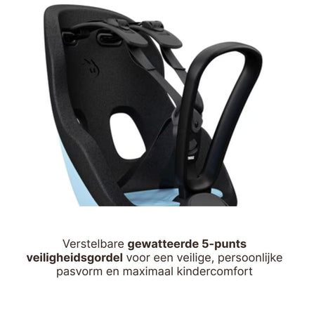 Thule Yepp Nexxt 2 Mini Fietsstoel Voorop I Aquamarine Blue