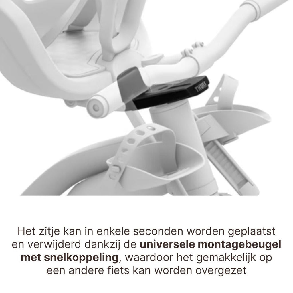 Thule Yepp Nexxt 2 Mini Fietsstoel Voorop I Chocolate Brown