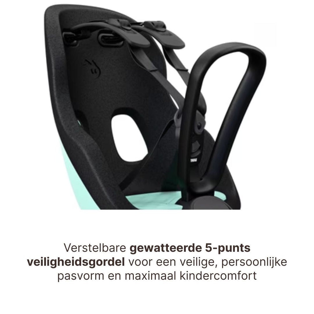 Thule Yepp Nexxt 2 Mini Fietsstoel Voorop I Mint Green