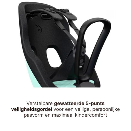 Thule Yepp Nexxt 2 Mini Fietsstoel Voorop I Mint Green