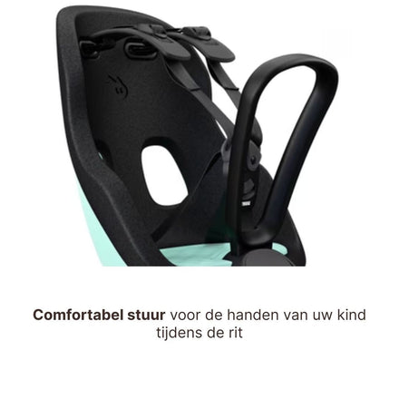 Thule Yepp Nexxt 2 Mini Fietsstoel Voorop I Mint Green
