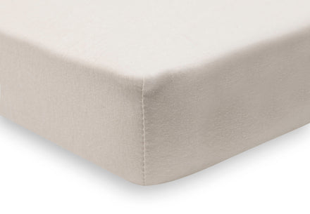 Jollein Hoeslaken Jersey 60x120cm | Light Terra/Oatmeal (2pack)