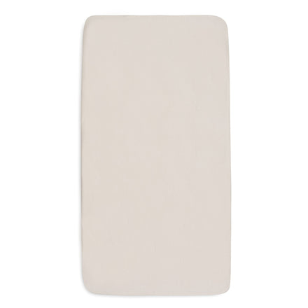 Jollein Hoeslaken Jersey 70/75x140/150cm | Sea Green/Ivory | 2st