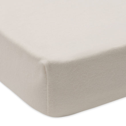 Jollein Hoeslaken Jersey 70/75x140/150cm | Sea Green/Ivory | 2st