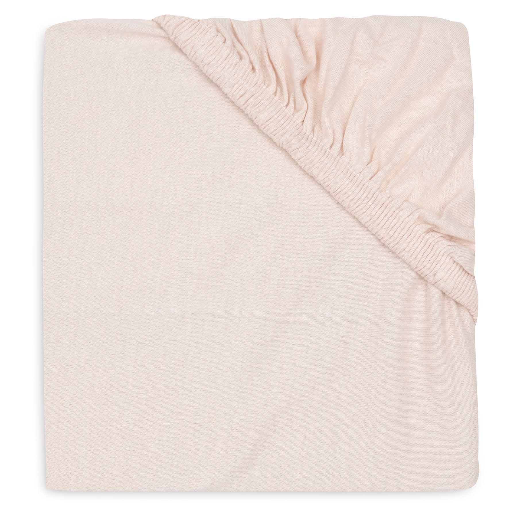 Jollein Hoeslaken Jersey 70/75x140/150cm Blush/Wild Rose (2p)