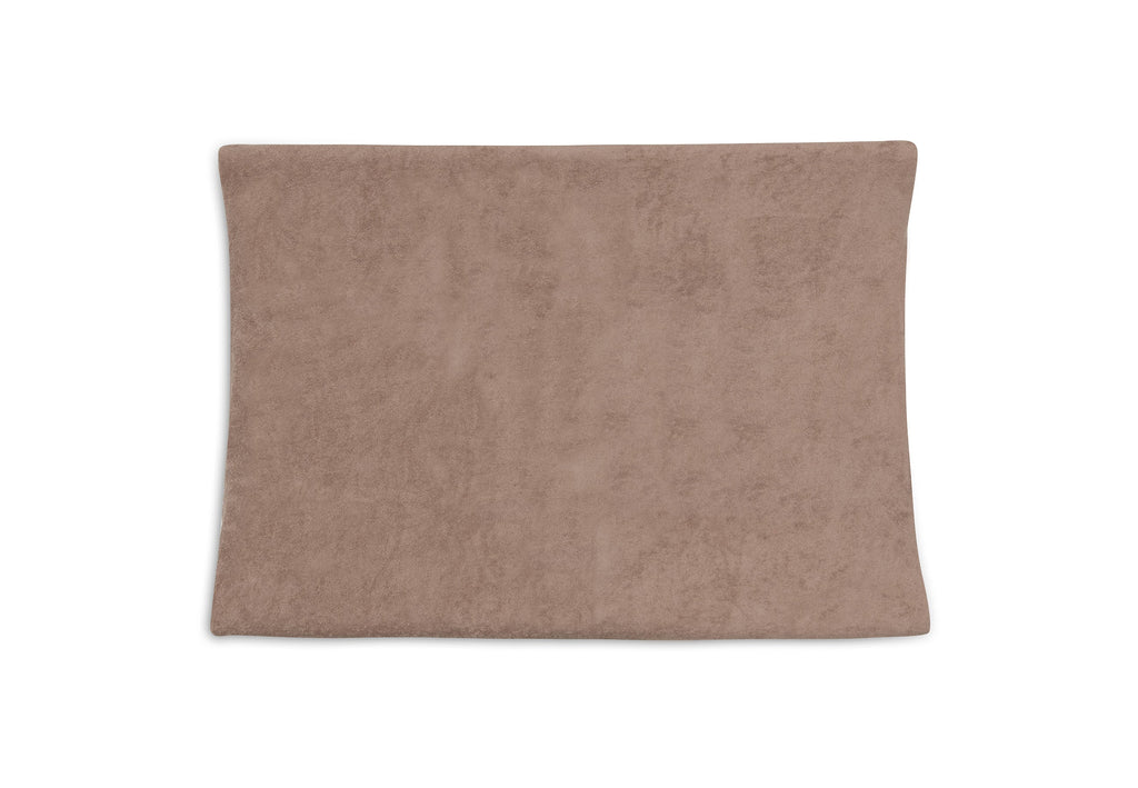 Jollein Aankleedkussenhoes Badstof 50x70cm 2ST | Milky Coffee/Ivory