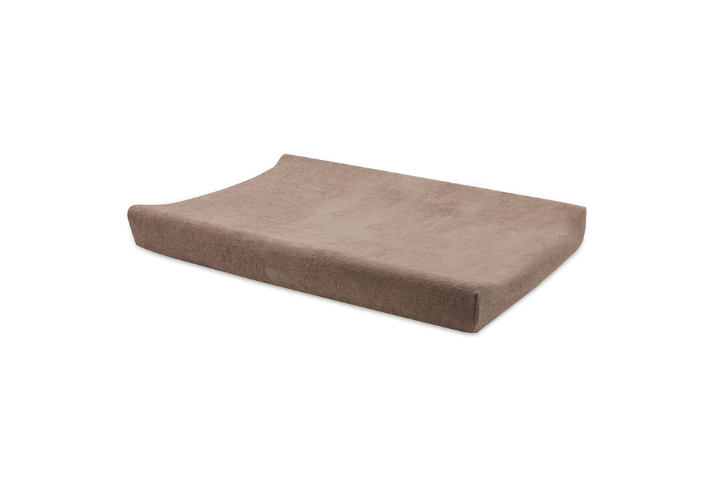 Jollein Aankleedkussenhoes Badstof 50x70cm 2ST | Milky Coffee/Ivory