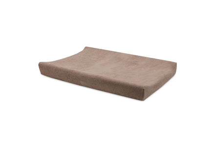 Jollein Aankleedkussenhoes Badstof 50x70cm 2ST | Milky Coffee/Ivory