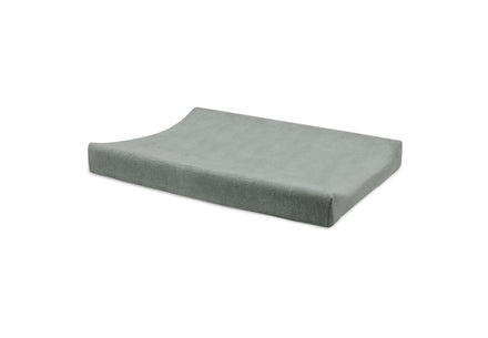 Jollein Aankleedkussenhoes Badstof 50x70cm 2ST | Sea Green/Ivory