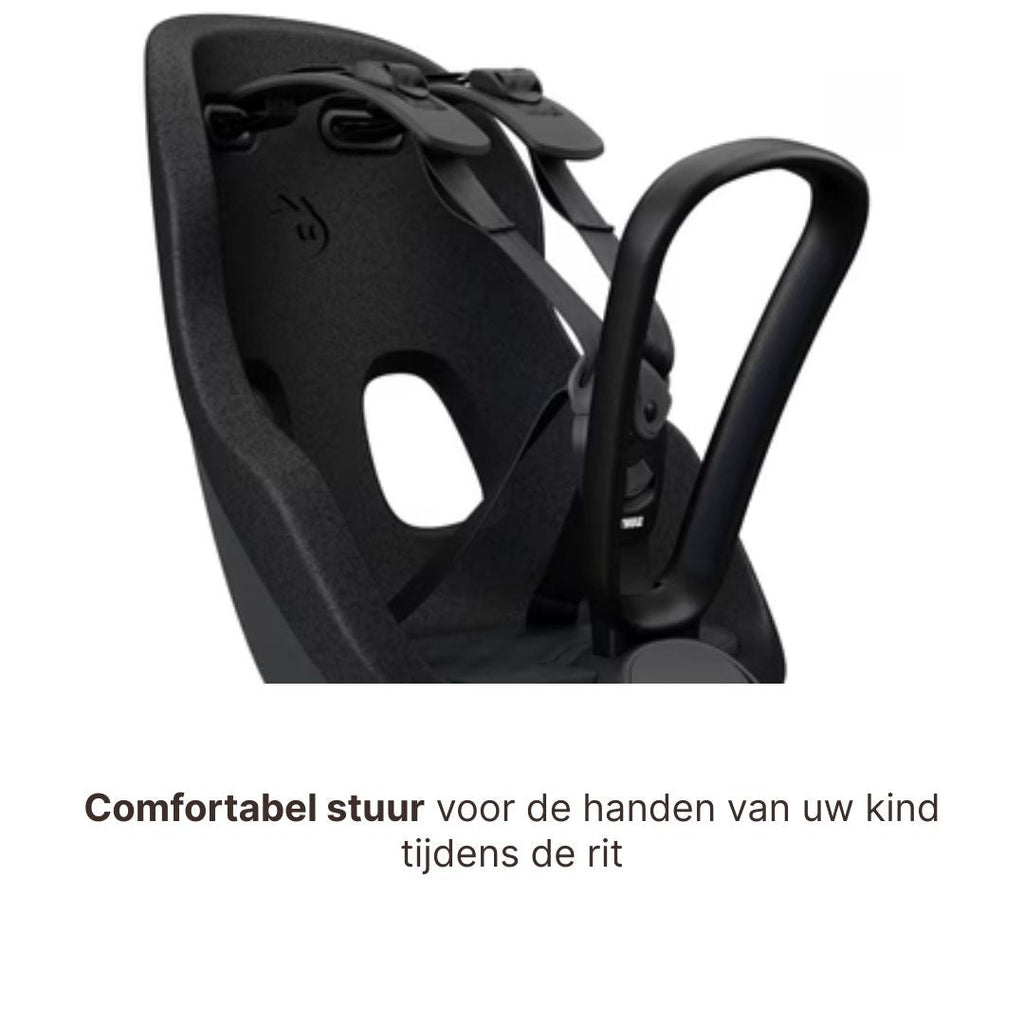 Thule Yepp Nexxt 2 Mini Fietsstoel Voorop I Midnight Zwart