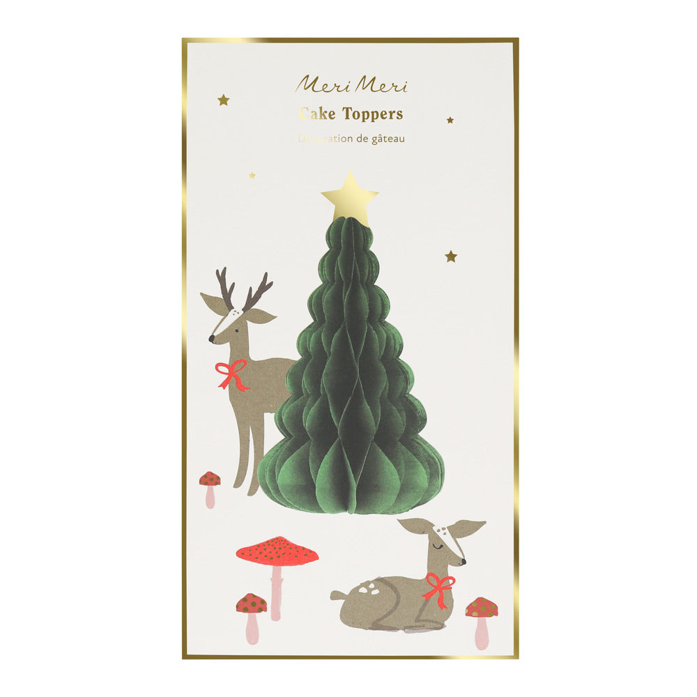 Meri Meri Winter Woodland Cake Toppers