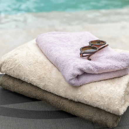 Timboo Set 3 Bamboo Washandjes | Riviera Blue