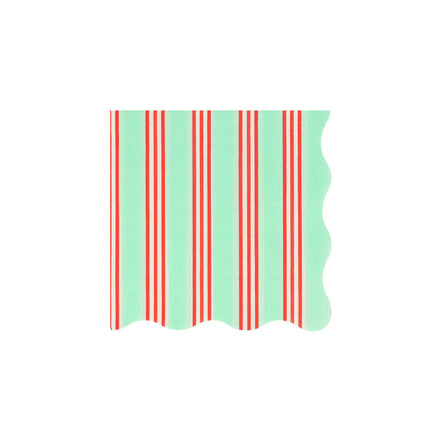 Meri Meri Festive Stripe Small Servetten