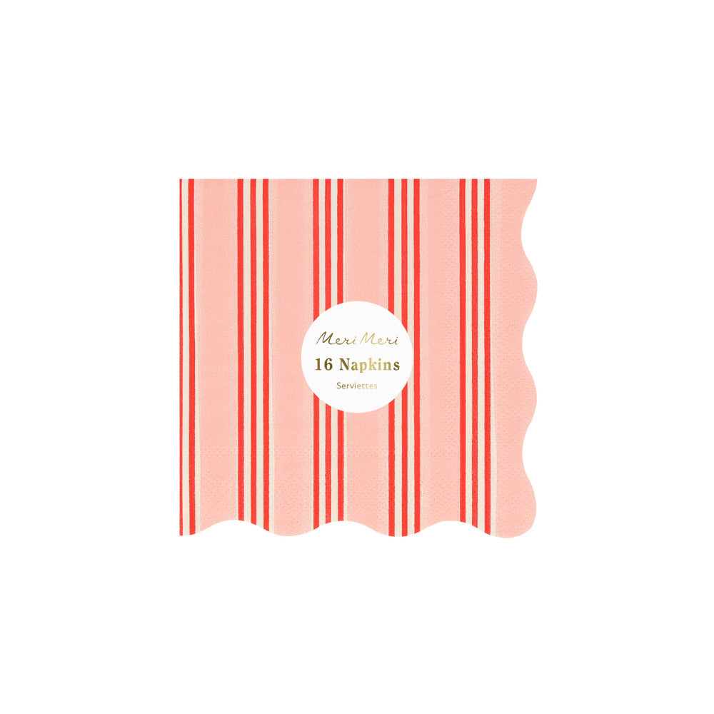 Meri Meri Festive Stripe Small Servetten