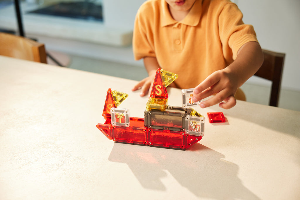 Cleverclixx Mini Tiles Sinterklaas met handig opbergdoosje, leuk als schoencadeautje, De Gele Flamingo