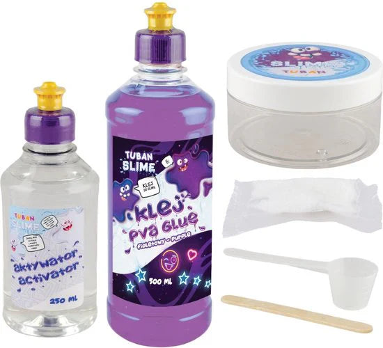 Tuban Knutselkit DIY Tuban Slijm | Glow In The Dark XL