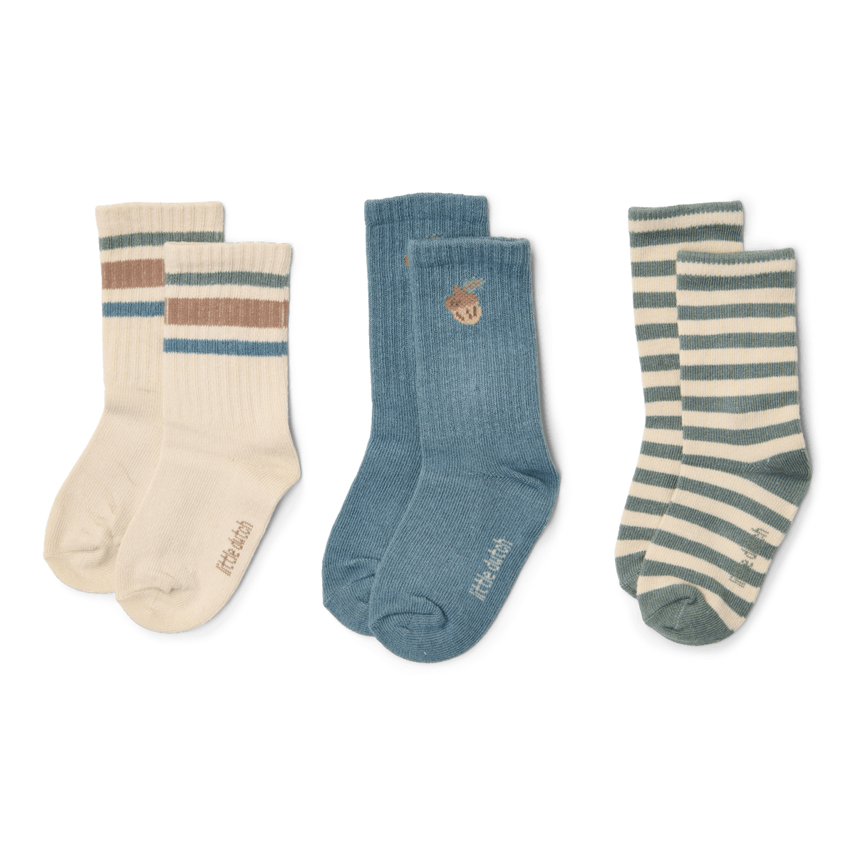 Little Dutch Sokken 3-pack | Multi