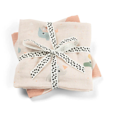 Done By Deer Hydrofiele Doeken 2st | Celebration Powder