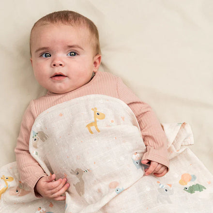 Done By Deer Hydrofiele Doek 120x120cm | Celebration Powder