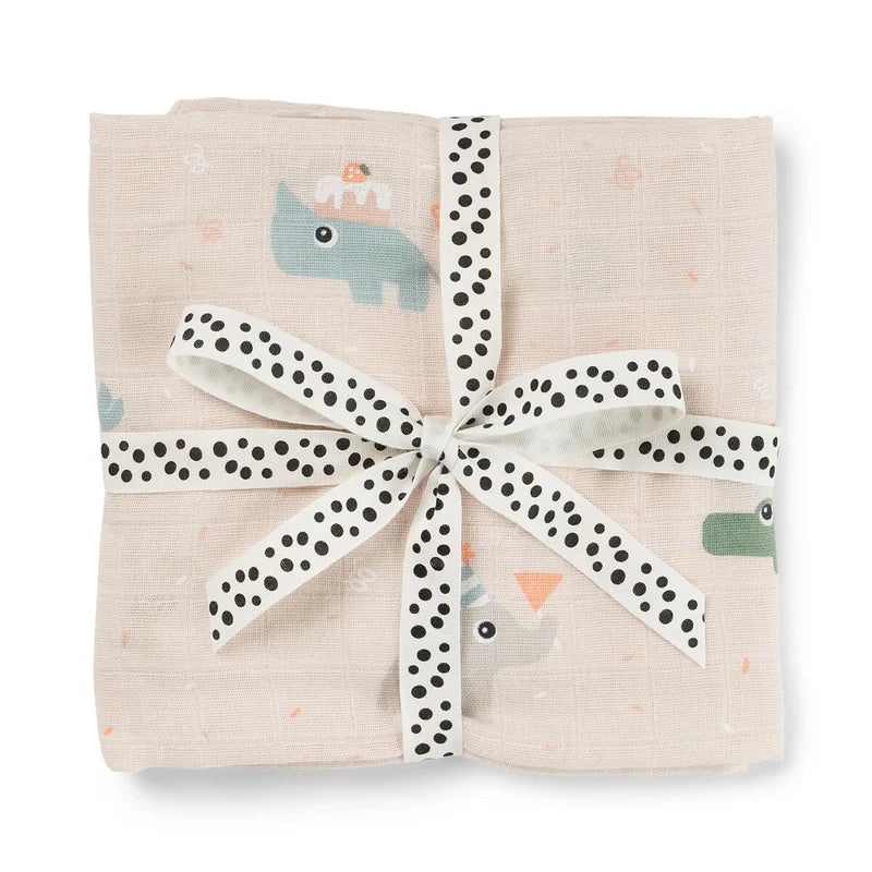 Done By Deer Hydrofiele Doek 120x120cm | Celebration Powder