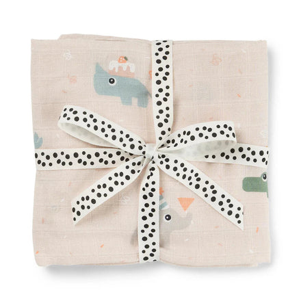 Done By Deer Hydrofiele Doek 120x120cm | Celebration Powder