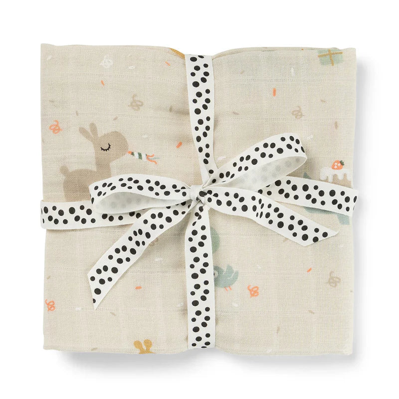 Done By Deer Hydrofiele Doek 120x120cm | Celebration Sand