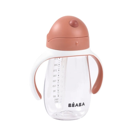 Béaba Drinkbeker Met Rietje 300ml | Terracotta