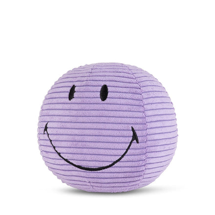 Bon Ton Toys x Smiley Knuffel Eco Corduroy 13cm | Paars