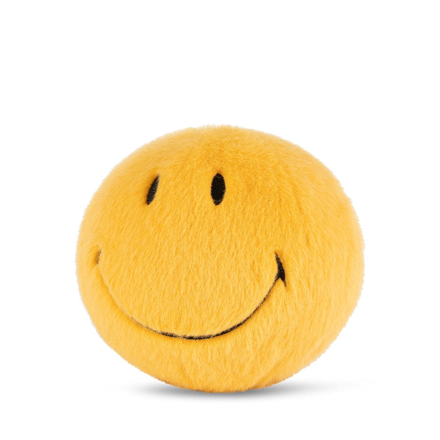 Bon Ton Toys x Smiley Knuffel Eco Fuzzy 13cm | Geel