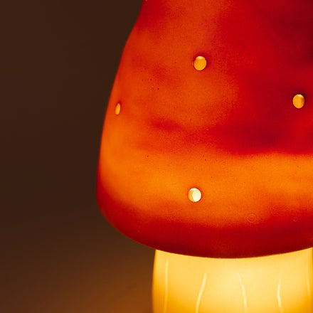 Egmont Toys Nachtlamp Mushroom Rood Brick 28cm