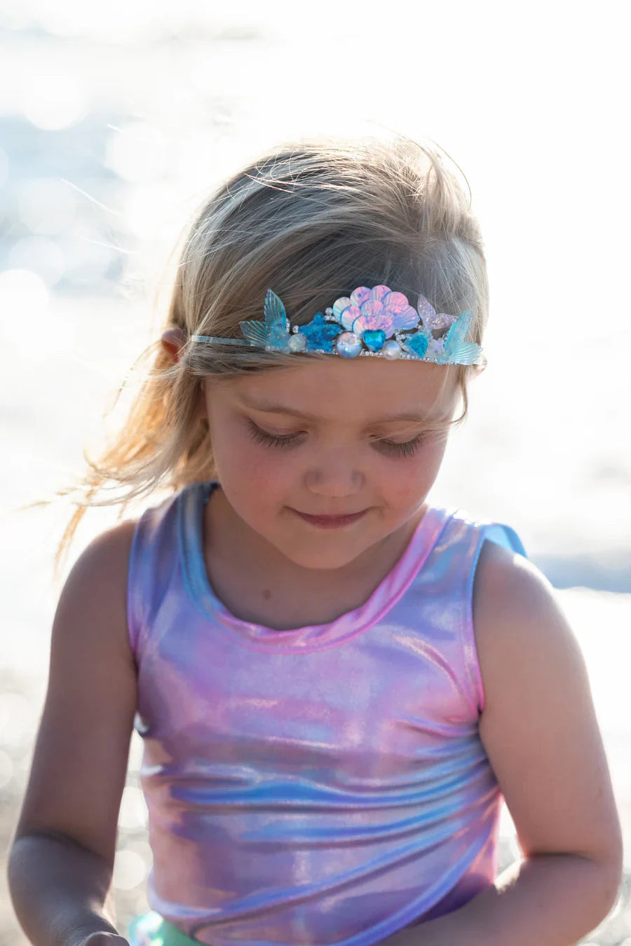 Great Pretenders Boutique Ocean Juwelen Tiara Blauw Of Roze