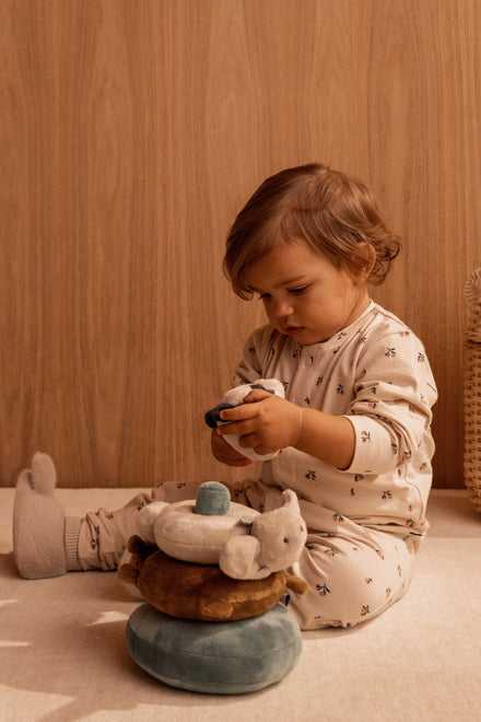 Liewood Beth Rabbit Plush Slippers | Mist