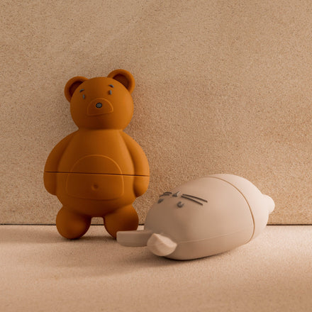 Liewood Duncan Classic Silicone Bad Speeltjes | Sandy / Mustard Mix