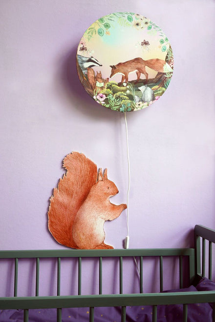 Hartendief wandlamp | Zomernacht 45cm