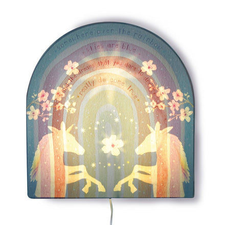 Hartendief wandlamp | Regenboog 35cm