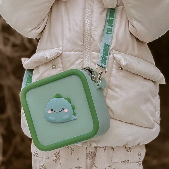 The Zoofamily Silicone Tasje | Dino