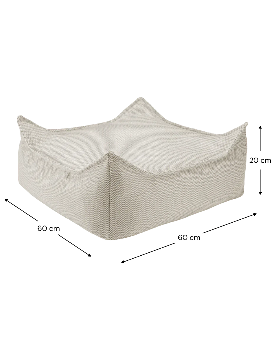 Wigiwama Pouffe Square Ottoman | Terra Outdoor