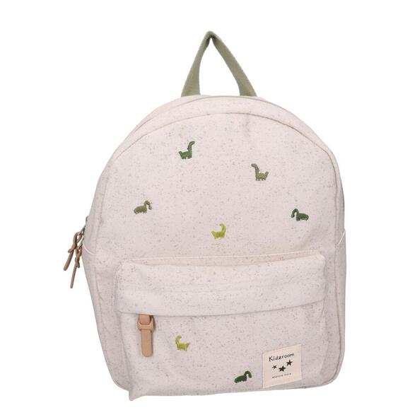 Kidzroom Kleuter Rugzak 31x26cm | Nostalgia Groen Dino