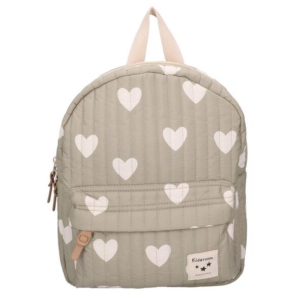 Kidzroom Kleuter Rugzak 31x26cm | Wonderful Worlds Groen