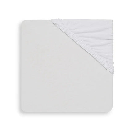 Jollein Hoeslaken Jersey 40/50x80/90cm | White