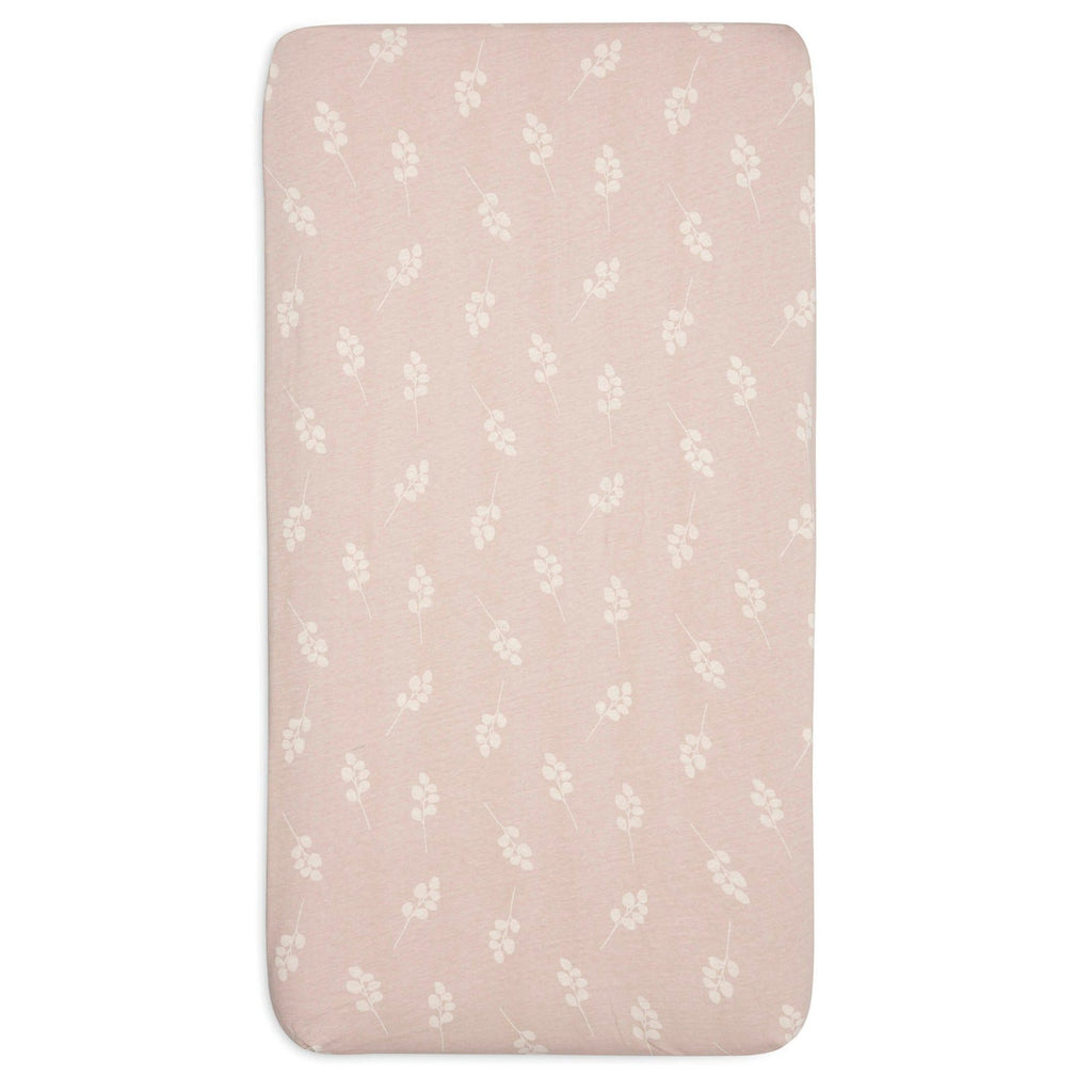 Jollein Hoeslaken Jersey Wieg 40/50x80/90cm | Twig Wild Rose