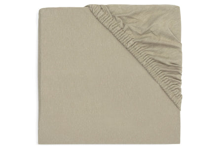 Jollein Hoeslaken Jersey Wieg 40/50x80/90cm | Olive Green