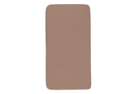 Jollein Hoeslaken Jersey 40/50x80/90cm | Milky Coffee